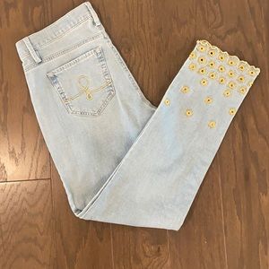 Lilly Pulitzer South Ocean Skinny Crop Pant